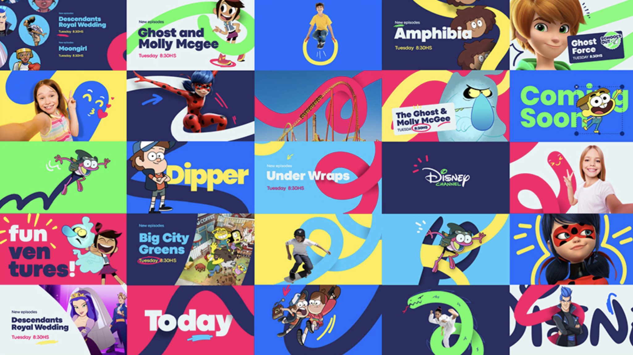 Disney Channel Rebrand | Jayanta Jenkins